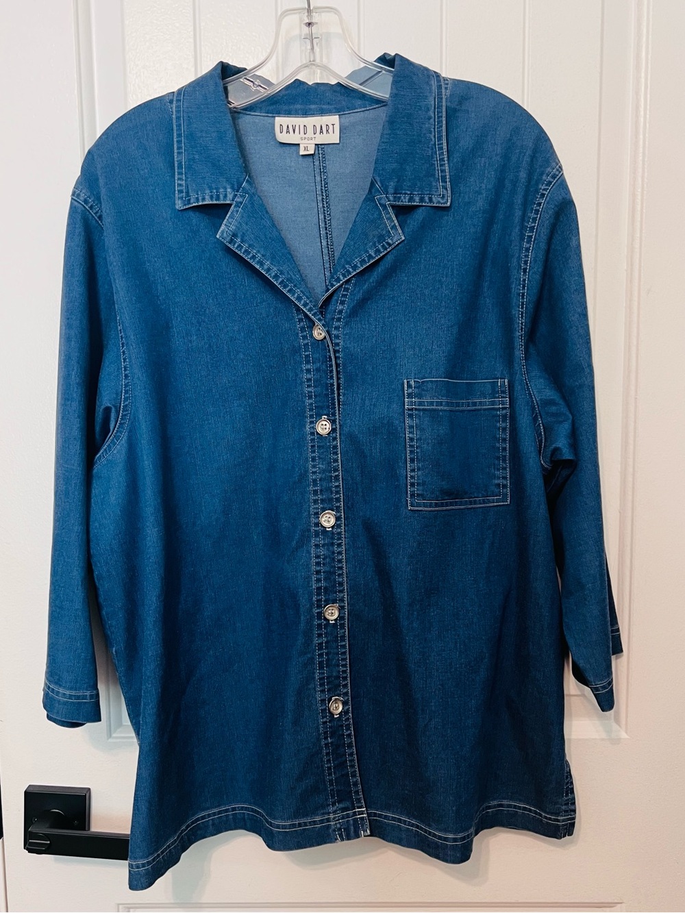 David Dart Relaxed Fit Chambray XL Shirt